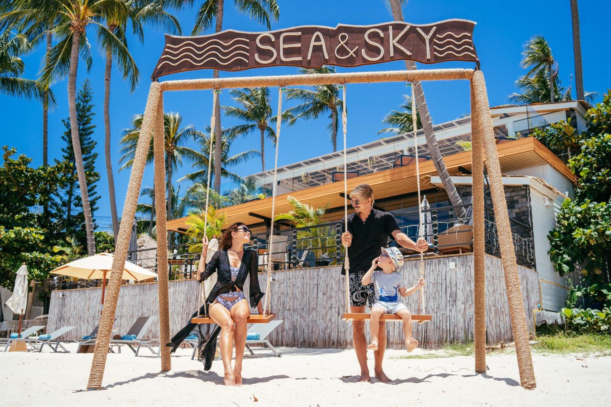 Sea&Sky Beach Resort Praia de Mae Nam Exterior foto